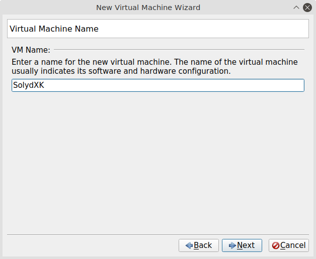 Aqemu - New Machine - step 4