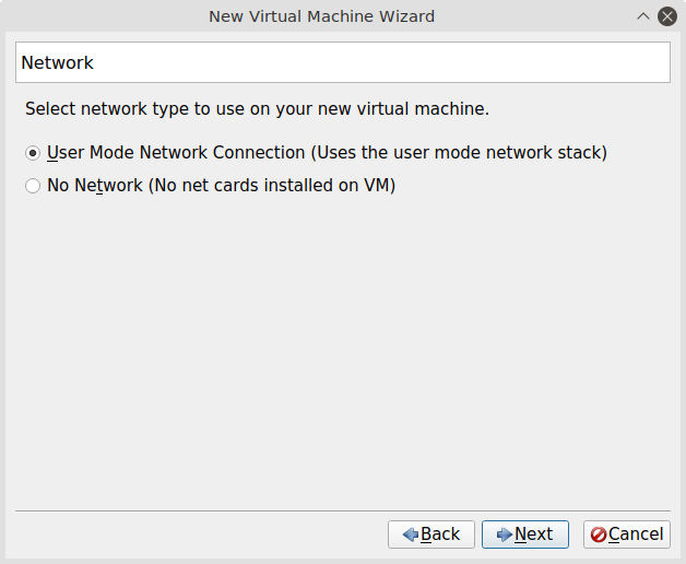 Aqemu - New Machine - step 6