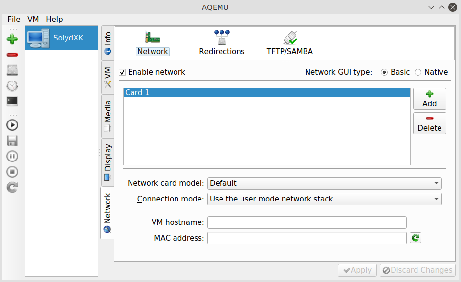 Aqemu - VM - Info 5