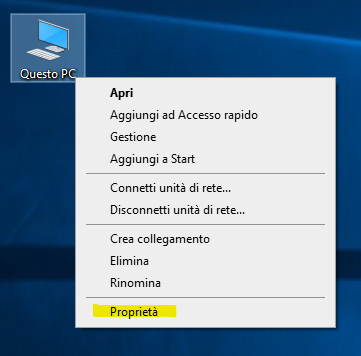 Windows - Configurare variabili ambiente