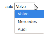 Input di tipo selezione singola