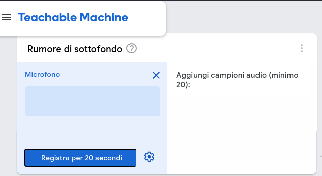 Teachable Machine
