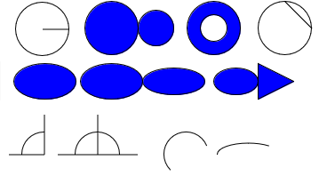 p5.js - Primitive grafiche - Figure non poligonali